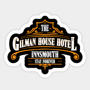 Innsmouth Hotel - HP Lovecraft Sticker